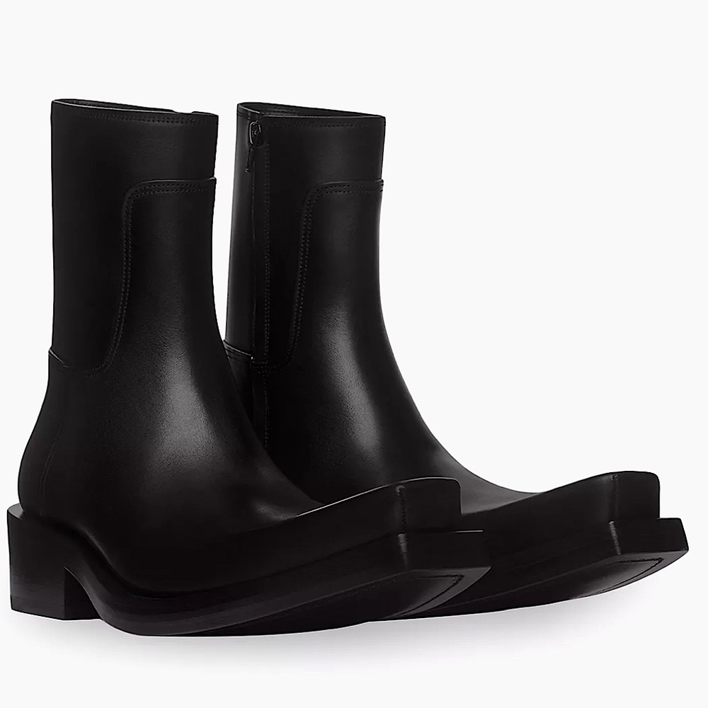 Balenciaga Leather Santiago Boots